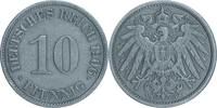 DEUTSCHLAND 10 Pfennig J 13 - Kursmünze aus dem Kaiserreich -