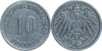 DEUTSCHLAND 10 Pfennig J 13 - Kursmünze aus dem Kaiserreich -