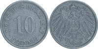DEUTSCHLAND 10 Pfennig J 13 - Kursmünze aus dem Kaiserreich -