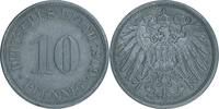 DEUTSCHLAND 10 Pfennig J 13 - Kursmünze aus dem Kaiserreich -
