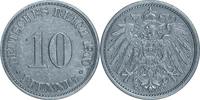 DEUTSCHLAND 10 Pfennig J 13 - Kursmünze aus dem Kaiserreich -