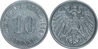 DEUTSCHLAND 10 Pfennig J 13 - Kursmünze aus dem Kaiserreich -