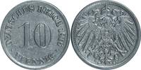 DEUTSCHLAND 10 Pfennig J 13 - Kursmünze aus dem Kaiserreich -
