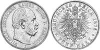 PREUßEN 5 Mark J 97 - geprägt unter Kaiser Wilhelm I. -