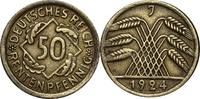 WEIMARER REPUBLIK 50 Pfennig J 310 Kursmünze der Weimarer Republik -