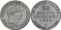 PREUSSEN 2 1/2 Silbergroschen AKS 83 - Kursmünze -