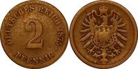 KAISERREICH 2 Pfennig J 2 - Kursmünze aus dem Kaiserreich -