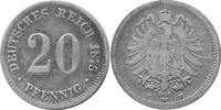 KAISERREICH 20 Pfennig J 5 - Kursmünze aus dem Kaiserreich -