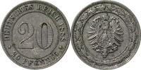 DEUTSCHLAND 20 Pfennig J 6 Kursmünze -