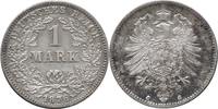 DEUTSCHLAND 1 Mark J 9 - Kursmünze aus dem Kaiserreich -