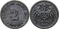 DEUTSCHLAND 2 Pfennig J 11 - Kursmünze aus dem Kaiserreich -