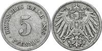 DEUTSCHLAND 5 Pfennig J 12 - Kursmünze aus dem Kaiserreich -