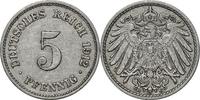 DEUTSCHLAND 5 Pfennig J 12 - Kursmünze aus dem Kaiserreich -