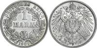 KAISERREICH 1 Mark J 17 - Kursmünze aus dem Kaiserreich -
