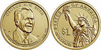 USA $1 Coin 2020-D George HW Bush Presidential Dollar 'Golden'  - Denver... 3,41 EUR prix TTC + 19,58 EUR frais d'envoi