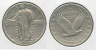 USA Standing Liberty Quarter 1929-p Silver 25c Philadelphia Mint - KR79 -