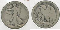 USA Half Dollar 1920-P Silver Walking Liberty 50c Philadelphia Mint - KR218 -