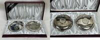 Sonstiges $5 Coin Hong Kong $2 + Sterling Silver Dish Bowl Ash Tray Set Waikee-KR307 -