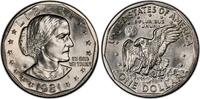 USA $1 Coin 1981-P Susan B. Anthony SBA Small Dollar Philadelphia Mint SBP81 -