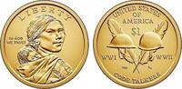 USA $1 Coin 2016-P WWI & WWII Sacagawea Native Dollar  Philadelphia Mint... 3,42 EUR prix TTC + 19,60 EUR frais d'envoi