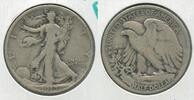 USA Half Dollar 1919-P Silver Walking Liberty 50c Philadelphia Mint - SR211 -