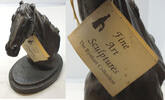 Sonstiges Bronze Horse Head Statue by Jeanne Rynhart - Fine Art Equestrian Sculpture H493 -