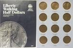 Publications & Supplies Half Dollar Walking Liberty  1916 to 1936 Set - Coin Folder 9021 Whitman Album