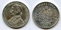 Europa 10 Kreuzer Austria Sterling Silver Coin - JN399 -