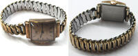 Sonstiges Clinton Unisex Art Deco Wristwatch GP 7 Jewel - For Parts + Repair - H972 -