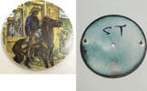 Sonstiges Cowboy Horse Saloon Seth Thomas 18 Size Pocket Watch Porcelain Dial LW392 -