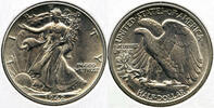 USA Half Dollar Walking Liberty Silver - Philadelphia Mint - J503 -