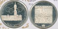 Europa 100 Schillings Austria Proof Silver Coin Olympic Innsbruck - SS338 -