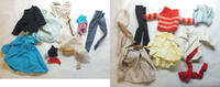Sonstiges Barbie + Ken Doll Clothes Assorted Pants Tops Dresses Vintage - J912 -