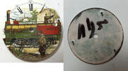 Sonstiges New York Standard 0-8-0 Steam Train 18 S Pocket Watch Porcelain Dial LW416 -