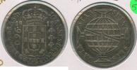 Weltmünzen 960 Reis Brazil Silver Coin D Joao Prince Regente - SS572 -