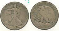 USA Half Dollar 1921-P Silver Walking Liberty 50c Philadelphia Mint - SS651 -