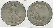 USA Half Dollar 1921-S Silver Walking Liberty 50c San Francisco Mint - SS769 -