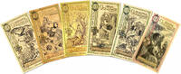 USA Banknoten Lot of 7 Goldback 24KT Gold Foil Notes 1/1000th oz Bullion FL NV NH SD UT WY OK   