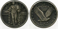 USA Quarter Standing Liberty Silver - Philadelphia Mint - K517 -