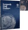 Publications & Supplies Half Dollar Kennedy  Set 2004-2021 Whitman 1938 Coin Album Pack Of 6 -ST188