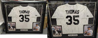 Sonstiges Frank Thomas Autographed Signed Framed Jersey Chicago White Sox 44 x 37 JR010 -