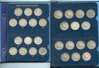 USA Half Dollar Complete 1916-1947 Silver Walking Liberty 50c 65 Coin Set 9125-ST520 -