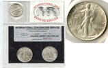 USA Half Dollar Walking Liberty Silver ICCS Certified MS 64 Philadelphia - L17 -