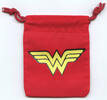 Sonstiges Wonder Woman Super Hero Logo Felt Pouch Lot of (10) Bags Baggies - L197 -