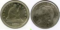 USA Quarter Seated Liberty Silver - Philadelphia Mint - L574 -