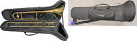 Sonstiges Mendini by Cecilio Student Trombone w/ Case - BC130 -