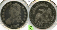 USA Half Dollar Bust Silver - Small Letters - L838 -