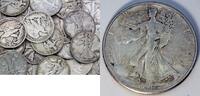 USA Half Dollar Lot of (1) Walking Liberty 90% Silver Coin 50C Circ Constitutional -