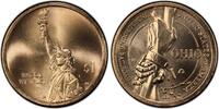 USA Dollar 2023-P $1 Underground Railroad Innovation Golden Philadelphia Mint AIP19 -