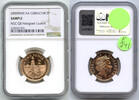Europa Gibraltar 2000 PMM Two Pence AA Coin NGC Sample QR Hologram Launch - E241 -